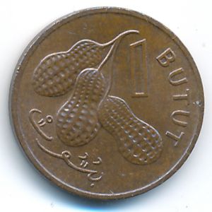 Гамбия, 1 бутут (1971 г.)