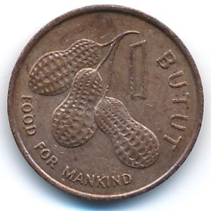 Гамбия, 1 бутут (1974 г.)