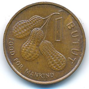 Гамбия, 1 бутут (1974 г.)