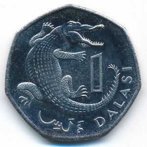 Гамбия, 1 даласи (1998 г.)
