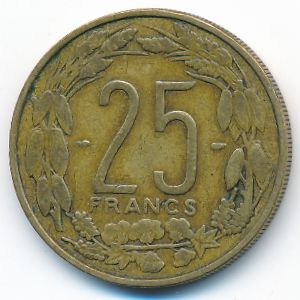 Камерун, 25 франков (1958 г.)
