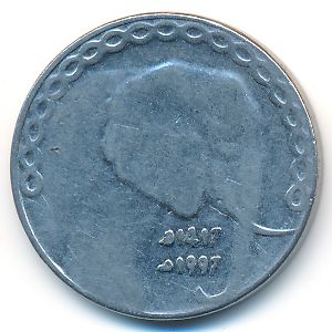 Алжир, 5 динаров (1997 г.)