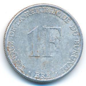 Бурунди, 1 франк (1980 г.)