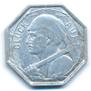 Ваттеншайд., 25 пфеннигов (1920 г.)