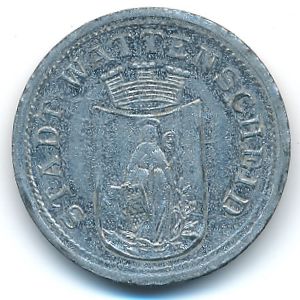 Ваттеншайд., 10 пфеннигов (1917 г.)