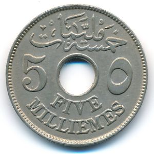 Египет, 5 милльем (1916 г.)