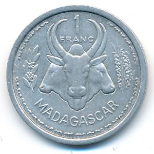 Мадагаскар, 1 франк (1948 г.)