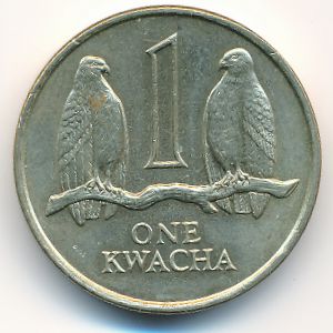 Замбия, 1 квача (1989 г.)