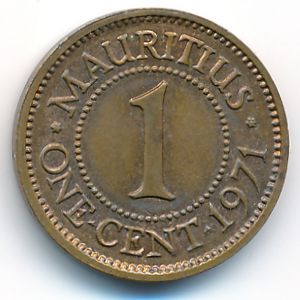 Маврикий, 1 цент (1971 г.)