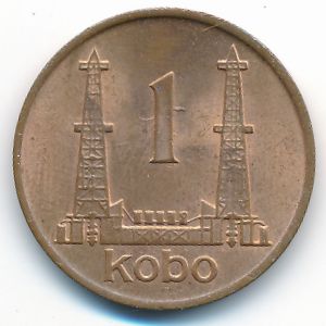 Нигерия, 1 кобо (1974 г.)
