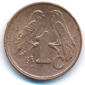 ЮАР, 1 цент (2001 г.)
