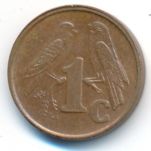 ЮАР, 1 цент (2001 г.)