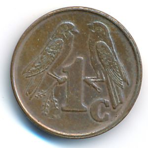ЮАР, 1 цент (2001 г.)
