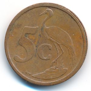 ЮАР, 5 центов (2004 г.)