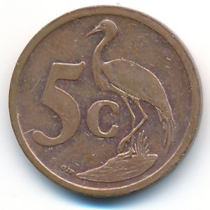 ЮАР, 5 центов (2004 г.)