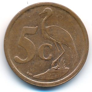 ЮАР, 5 центов (2006 г.)