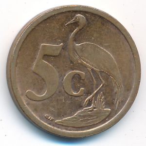 ЮАР, 5 центов (2007 г.)
