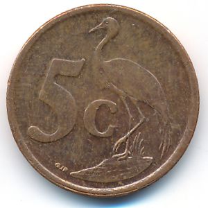ЮАР, 5 центов (2010 г.)
