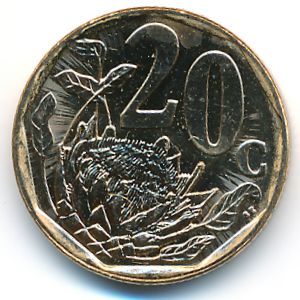ЮАР, 20 центов (2012 г.)