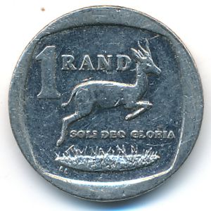 ЮАР, 1 рэнд (2008 г.)