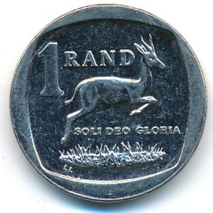 ЮАР, 1 рэнд (2014 г.)