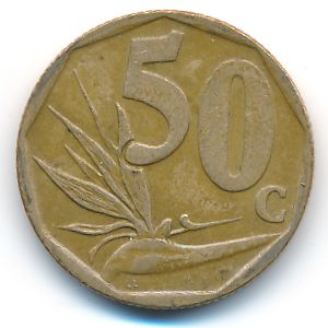 ЮАР, 50 центов (2004 г.)