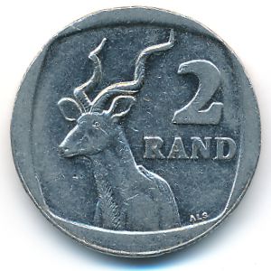 ЮАР, 2 рэнда (2004 г.)