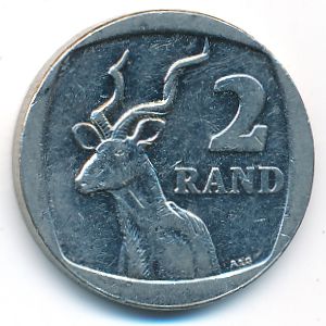 ЮАР, 2 рэнда (2010 г.)