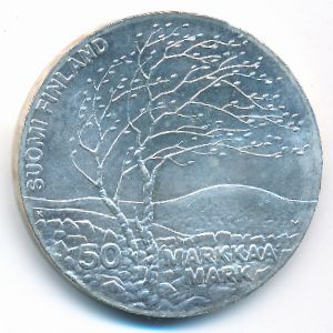 Finland, 50 markkaa, 1983