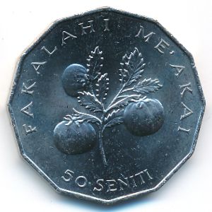 Тонга, 50 сенити (2011 г.)