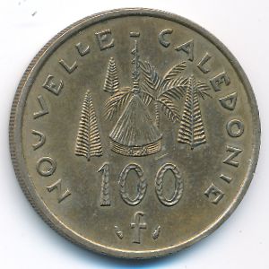 Новая Каледония, 100 франков (1976 г.)