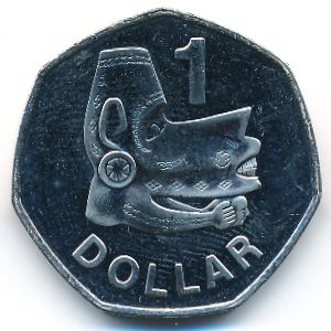 Соломоновы острова, 1 доллар (2008 г.)