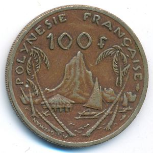 Французская Полинезия, 100 франков (1984 г.)