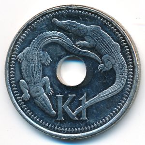 Папуа - Новая Гвинея, 1 кина (2004 г.)
