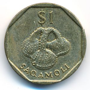 Фиджи, 1 доллар (1998 г.)