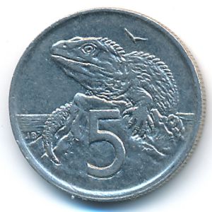 Новая Зеландия, 5 центов (1994 г.)