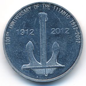 Редонда., 5 центов (2012 г.)