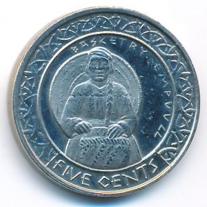 Индейская резервация Санта-Изабел., 5 центов (2012 г.)