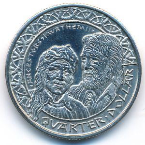 Индейская резервация Санта-Изабел., 1/4 доллара (2012 г.)