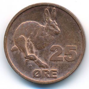 Гренландия., 25 эре (2010 г.)