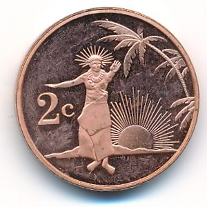 Токелау, 2 цента (2012 г.)