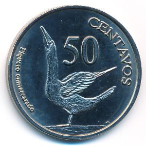 Галапагосские острова., 50 сентаво (2008 г.)