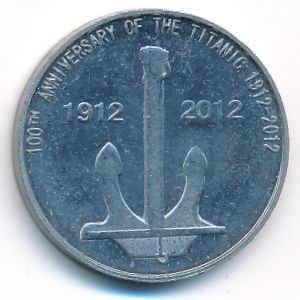 Редонда., 5 центов (2012 г.)