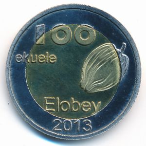 Остров Большой Элобей., 100 экуэле (2013 г.)