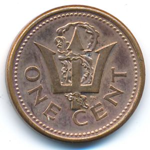 Барбадос, 1 цент (2001 г.)