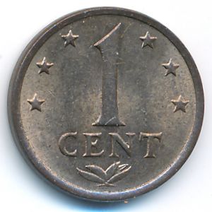 Antilles, 1 cent, 1971