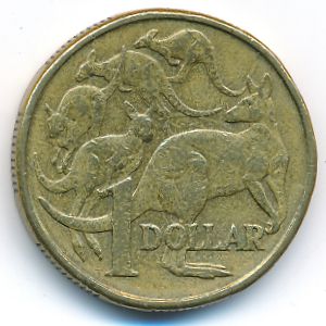 Австралия, 1 доллар (1995 г.)