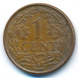 Антильские острова, 1 цент (1965 г.)