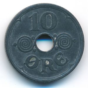 Дания, 10 эре (1943 г.)