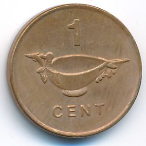 Соломоновы острова, 1 цент (1996 г.)